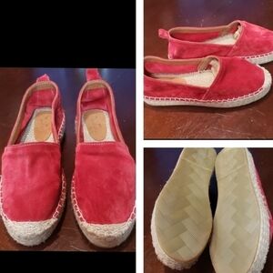 Maldives Espadrilles Suede Shoes Nwot